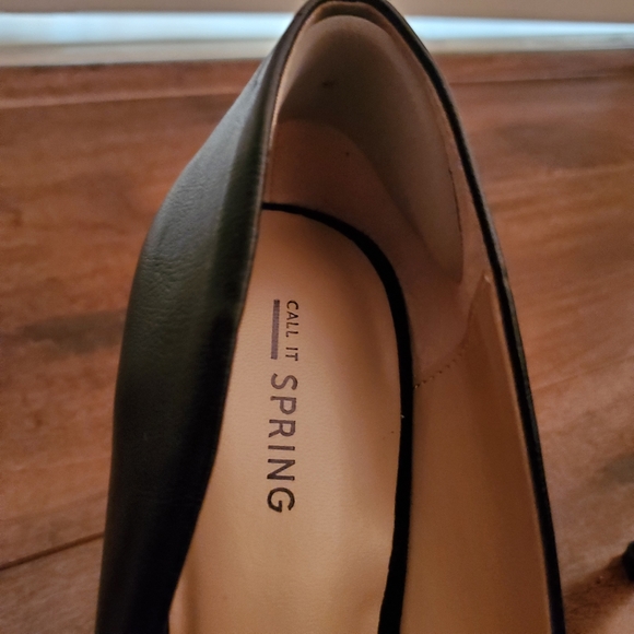 3 inch Black Leather High Heel - Picture 8 of 12